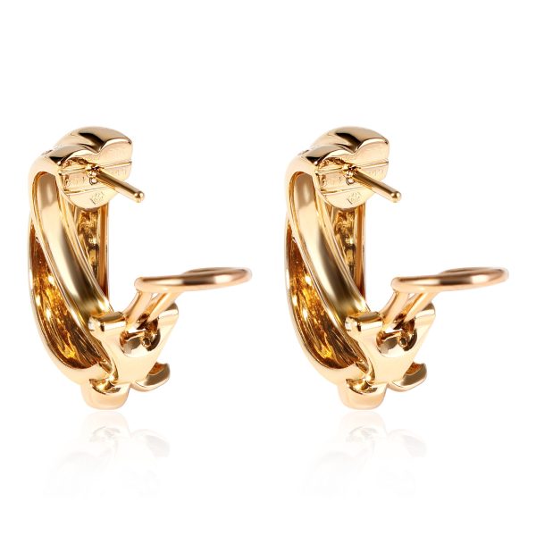 105077 pv dd798d4f 1d28 45f0 a0e5 4b62d89288b5 Cartier Constellation Diamond Earrings in 18K Yellow Gold 033 CTW