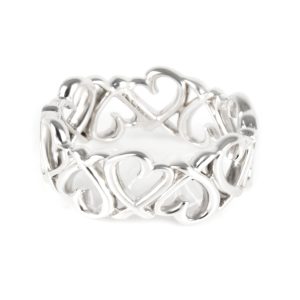 Tiffany Co Paloma Picasso Loving Heart in Sterling Silver Cart