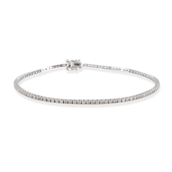 Diamond Tennis Bracelet in 14K White Gold 100 CTW Diamond Tennis Bracelet in 14K White Gold 100 CTW