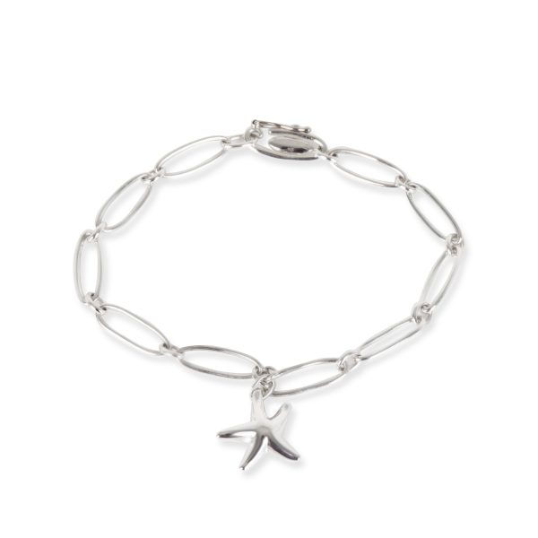 Tiffany Co Elsa Peretti Starfish Bracelet in Sterling Silver Tiffany Co Elsa Peretti Starfish Bracelet in Sterling Silver