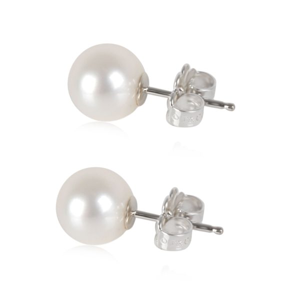 105154 sv bcad4c12 e621 4254 8494 39a60fdd59ac Tiffany Co Pearl Stud Earring in Sterling Silver 75 mm