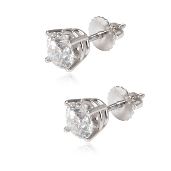 105193 sv a21e96c9 817a 405f 864d 6cffaa818bab Diamond Stud Earrings in 18K White Gold 125 ctw I JI1 I2