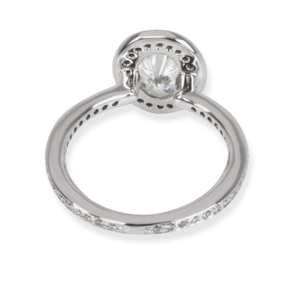 ritani halo diamond engagement ring in platinum gia certified g vs2 1 4 ctw 1 Ritani Halo Diamond Engagement Ring in Platinum GIA Certified G VS2 14 CTW