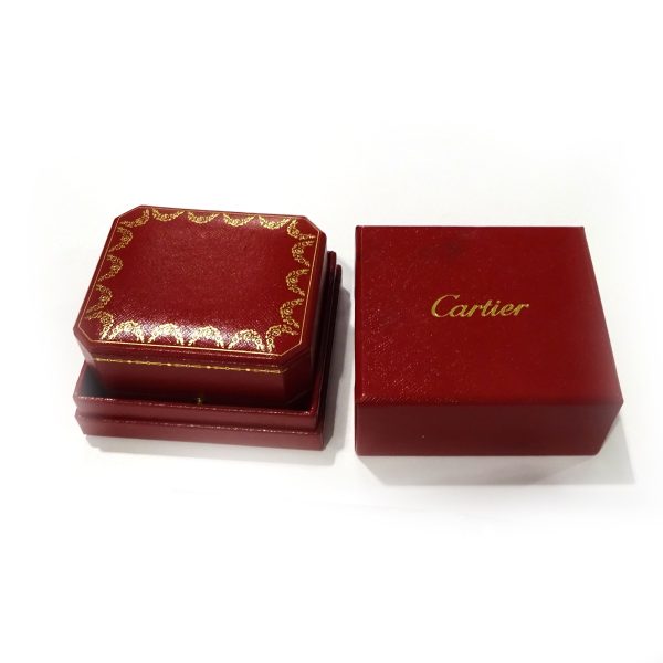 105242 box a4ba82c2 13d6 4b8e be13 4051ad6f614e Cartier Love Huggie Earrings in 18K Rose Gold