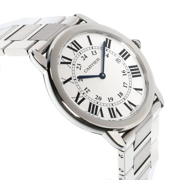 105391 rv Cartier Ronde Solo W6701005 Unisex Watch in Stainless Steel