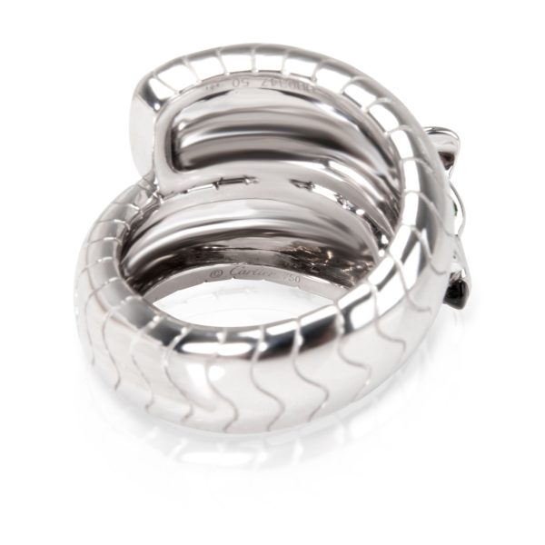 105449 bv Cartier Panthere de Cartier Ring in 18K White Gold