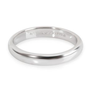 Tiffany Co Tiffany Forever Wedding Band in Platinum 3mm GUCCI Tote Bag Swing Leather Black