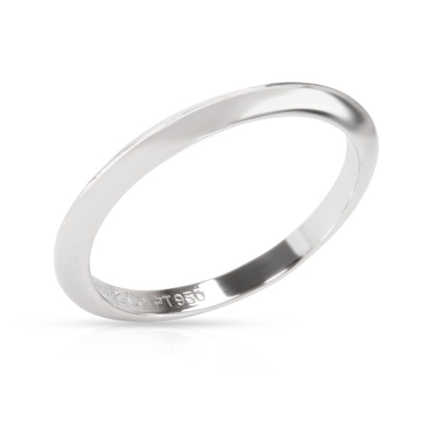 Wedding Band Platinum Tiffany Co Classic Knife Edge Wedding Band in Platinum 2mm