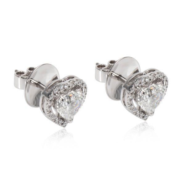 105633 sv c6224700 946a 4a55 9907 14ec2d3cdb93 GIA Certified Heart Shape Diamond Stud Earring in 18K White Gold F G IF 162 CTW