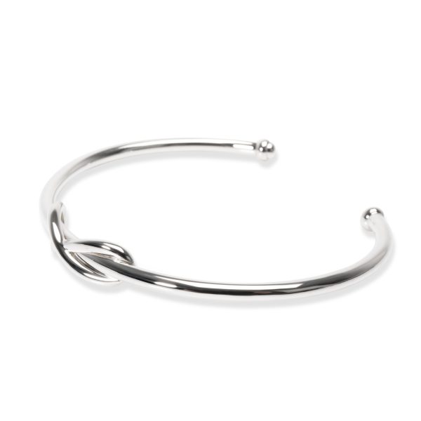 105644 sv Tiffany Co Infinity Cuff in Sterling Silver