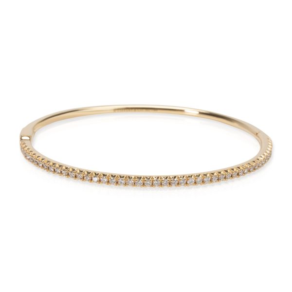 Tiffany Co Metro Diamond Bangle in 18K Yellow Gold 067 CTW Tiffany Co Metro Diamond Bangle in 18K Yellow Gold 067 CTW