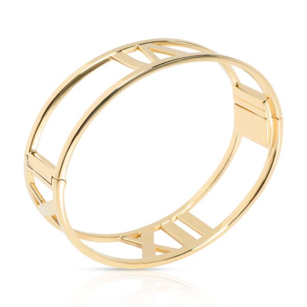 106062 pv Tiffany Co Open Atlas Bangle in 18K Yellow Gold