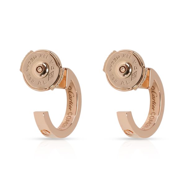 106129 bv 0374ef31 2ce3 456f af27 e68488f3a5b6 Cartier Love Hoop Earring in 18K Rose Gold