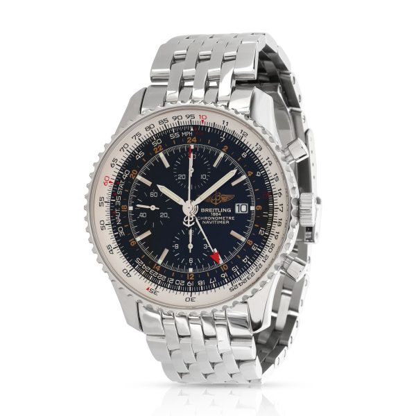 Breitling Navitimer World A24322 Mens Watch in Stainless Steel Breitling Navitimer World A24322 Mens Watch in Stainless Steel