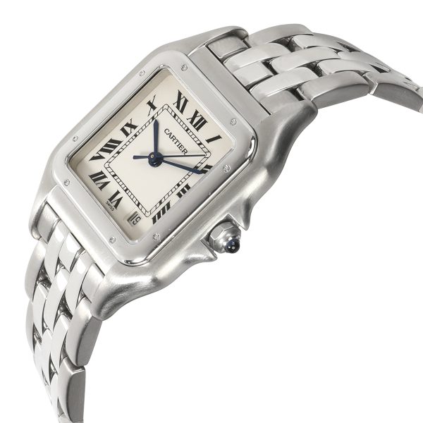 106259 lv Cartier Panther W25054P5 Unisex Watch in Stainless Steel