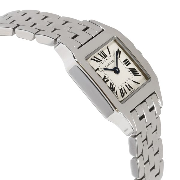 106260 rv 74a264de fc98 47b0 a302 10b6a20b5ae2 Cartier Santos Demoiselle W25064Z5 Womens Watch in Stainless Steel