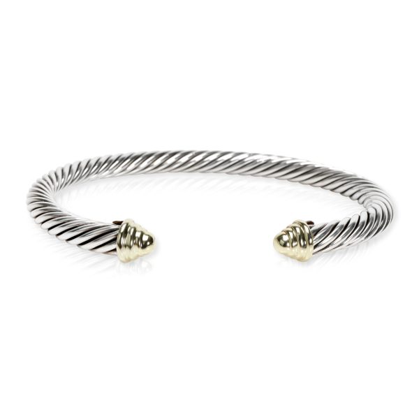 David Yurman Cable Collection Bracelet in 14K Yellow GoldSterling Silver David Yurman Cable Collection Bracelet in 14K Yellow GoldSterling Silver