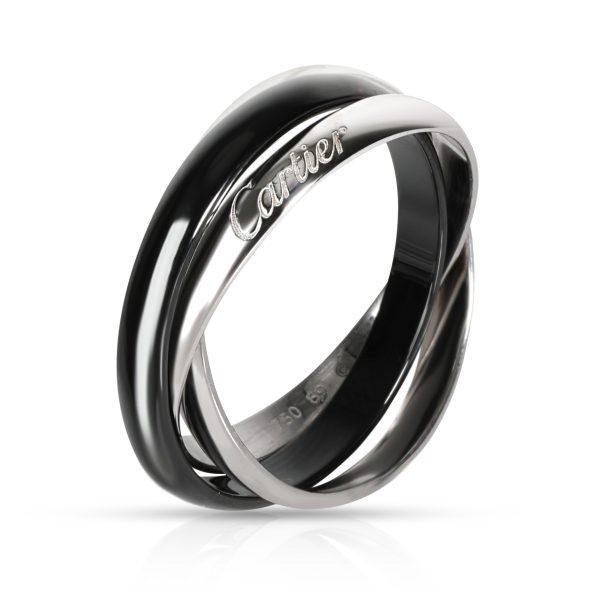 Cartier Cartier Trinity Ceramic Ring in 18K White Gold