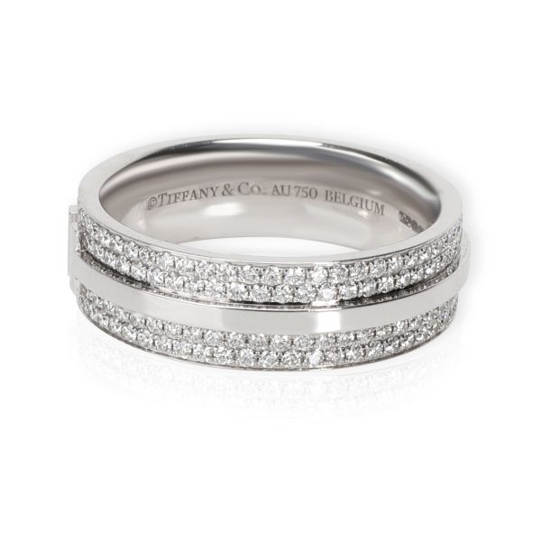 106448 sv Tiffany T Wide Pave Diamond Ring in 18k White Gold 058 CTW