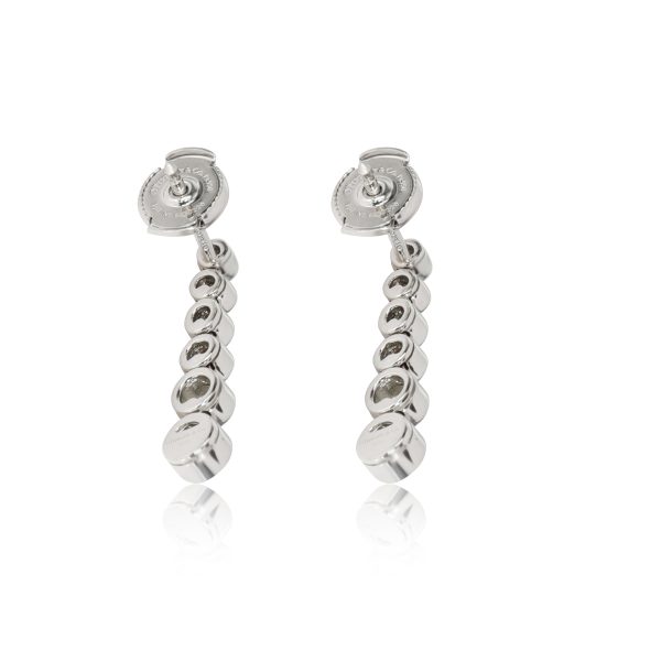 106458 bv Tiffany Co Jazz Diamond Earrings in Platinum 125 CTW