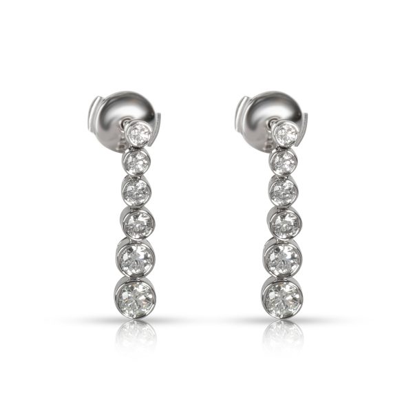 Tiffany Co Jazz Diamond Earrings in Platinum 125 CTW Tiffany Co Jazz Diamond Earrings in Platinum 125 CTW