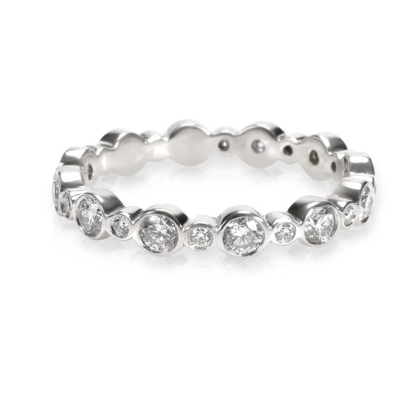 106553 bv Tiffany Co Jazz Diamond Eternity Band in Platinum 062 CTW