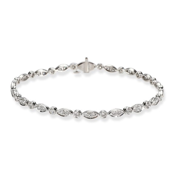 Tiffany Co Jazz Collection Diamond Bracelet in Platinum 16 CTW Tiffany Co Jazz Collection Diamond Bracelet in Platinum 16 CTW