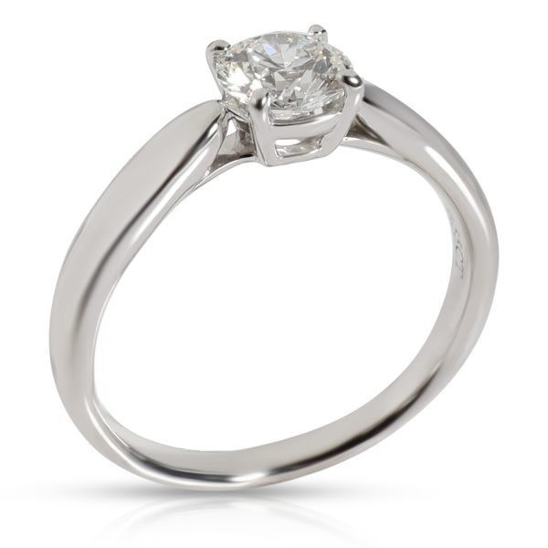 106710 pv Tiffany Harmony Diamond Engagement Ring in Platinum F VVS2 055 C