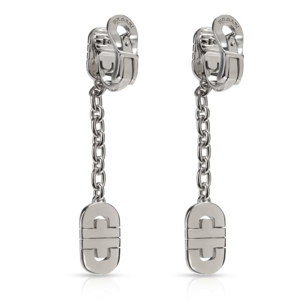 106743 bv 6f08cdd6 ebd6 4eb1 92f9 6c3014e82e9d Bulgari Parentesi Diamond Drop Earrings in 18K White Gold 100 CTW