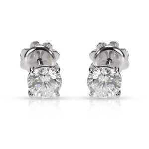 Diamond Stud Earring in 18K White Gold HI VS2 130 CTW LOUIS VUITTON Soufflot MM 2way Monogram Brown