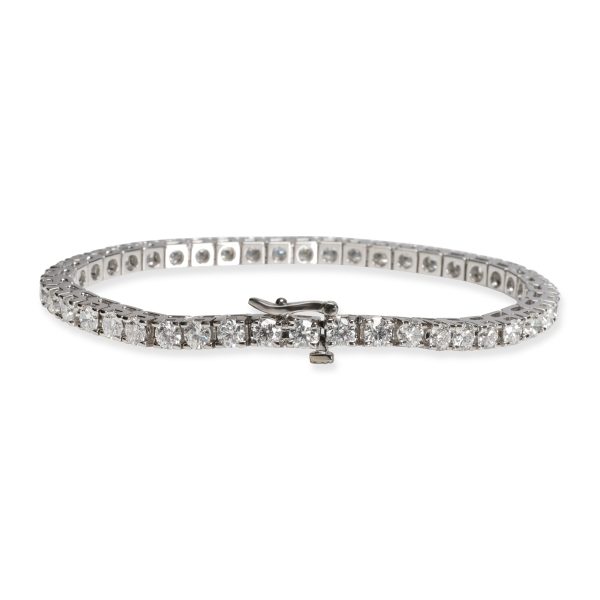 106796 bv 76573793 0213 4ecd 82d6 1503ee3a8f4d Four Prong Diamond Tennis Bracelet in 14K White Gold VS2SI1 650 CTW