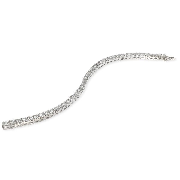 106796 pv 99ceb159 be32 465e 9736 93c5e7c4b03b Four Prong Diamond Tennis Bracelet in 14K White Gold VS2SI1 650 CTW