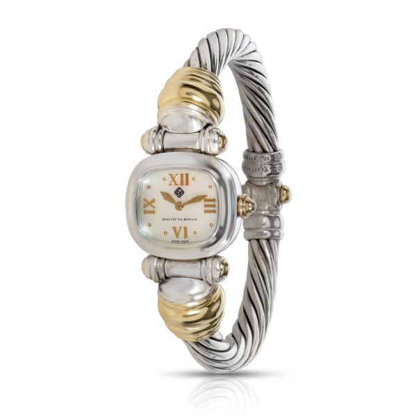 David Yurman Cable Cable Womens Watch in Yellow GoldSterling Silver David Yurman Cable Cable Womens Watch in Yellow GoldSterling Silver