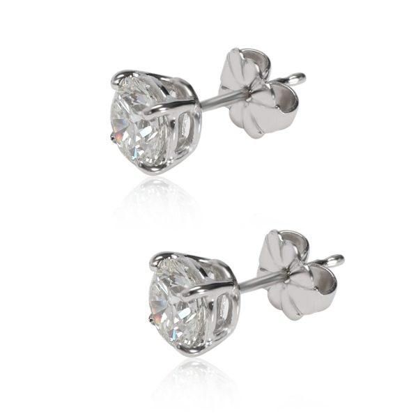 106911 sv Forevermark Diamond Stud Earrings in Platinum H VS2 142 CTW