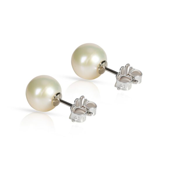 106949 bv d36a44e5 15ea 4435 a45b dbf454eea3e5 Tiffany Co Ziegfeld Pearl Earrings in Sterling Silver