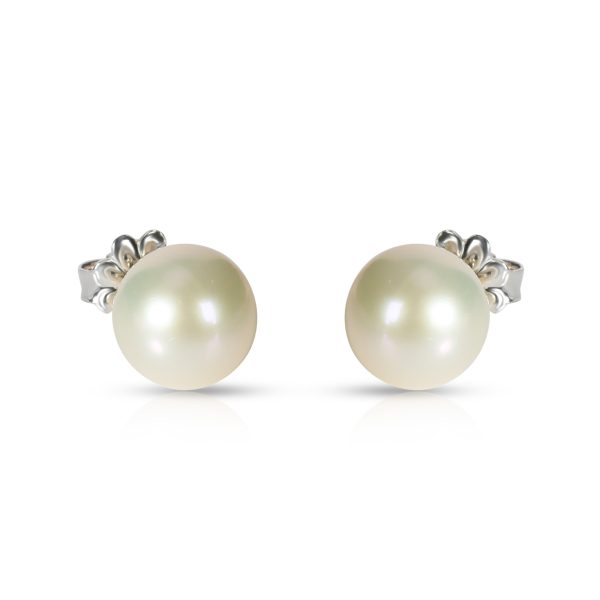 Tiffany Co Ziegfeld Pearl Earrings in Sterling Silver Tiffany Co Ziegfeld Pearl Earrings in Sterling Silver