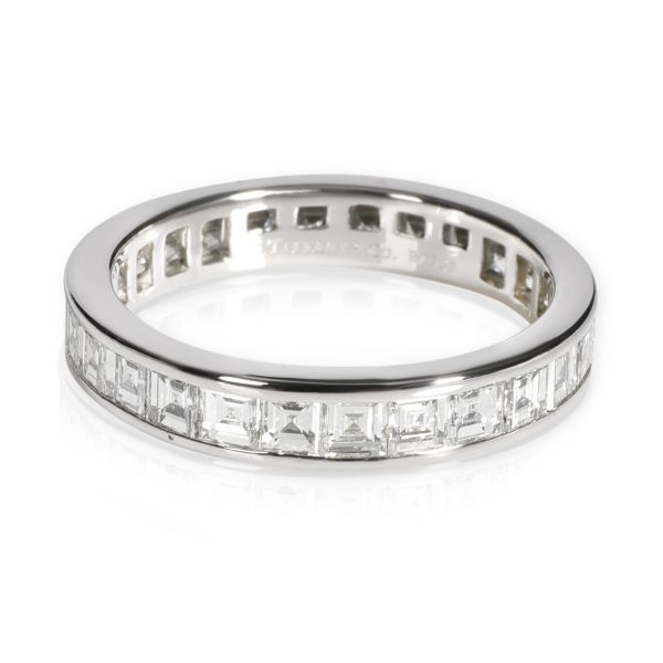 Tiffany Co Tiffany Co Asscher Cut Diamond Eternity Band in Platinum 250 CTW