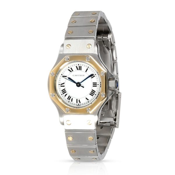 Cartier Santos Ronde 0907 Womens Watch in 18kt Stainless SteelYellow Gold Cartier Santos Ronde 0907 Womens Watch in 18kt Stainless SteelYellow Gold