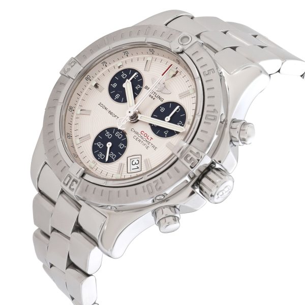 107052 lv Breitling Colt Chrono A73380 Mens Watch in Stainless Steel