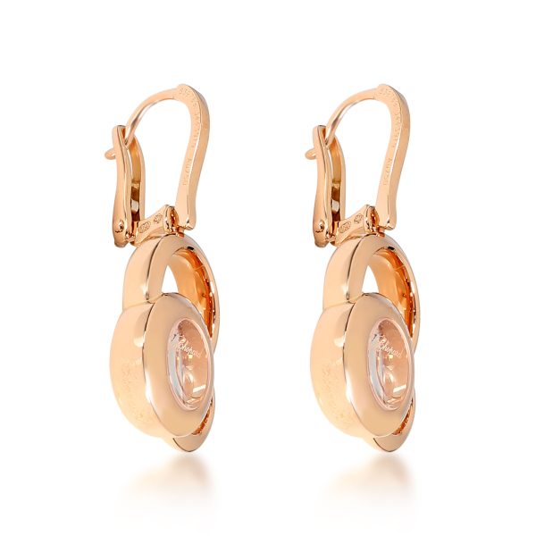 107096 sv 0421ca7a 0e94 4102 837d b39c9d4985ae Chopard Happy Diamonds Diamond Earrings in 18K Rose Gold 019 CTW