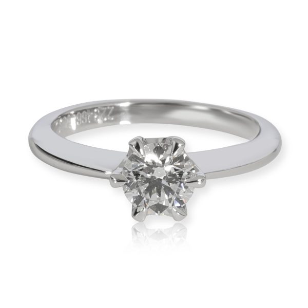 Gemma Mappin Webb Hermione Diamond Solitaire Ring in Platinum GIA E VS2 073 CTW