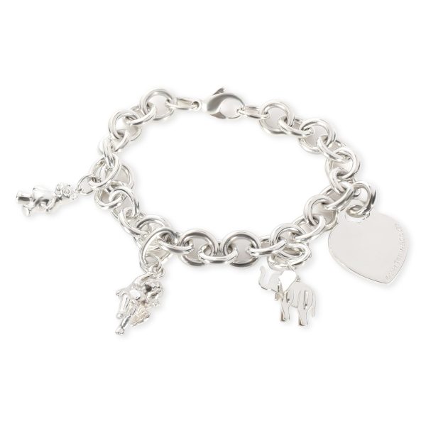 Tiffany Co Charm Bracelet in Sterling Silver Tiffany Co Charm Bracelet in Sterling Silver