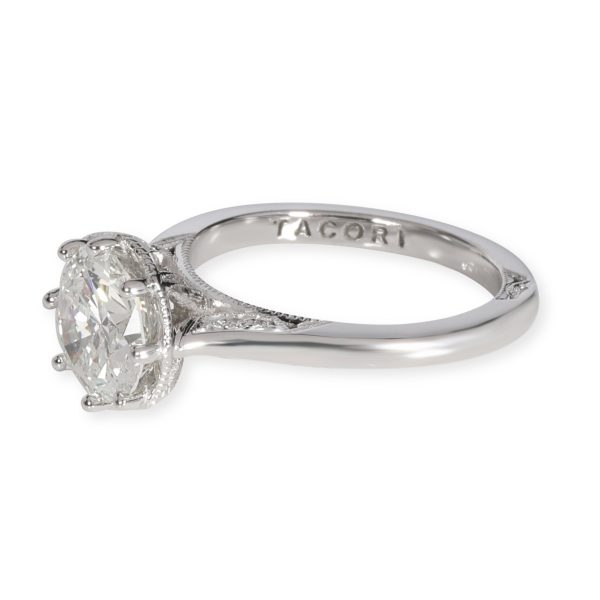 White Gold Engagement Ring Simply Tacori Engagement Ring Setting in 18KT White Gold I I1 153 CTW