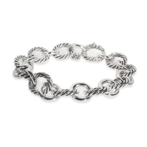 David Yurman Large Oval Link Bracelet in Sterling Silver Cart