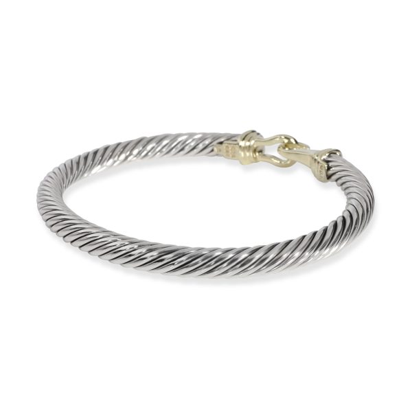 107285 bv 035c09f5 ba87 4ea3 bacc f87f4c73dd42 David Yurman Cable Hook Bracelet in 14K Yellow Gold Sterling Silver