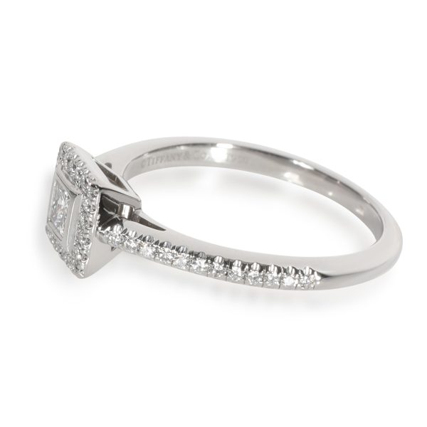 107381 sv 42f4d8d2 4f41 40ea 8451 620423abc1f3 Tiffany Co Grace Princess Diamond Ring in Platinum 027 CTW