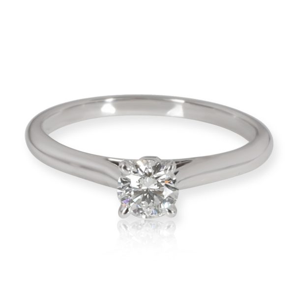 Rings Cartier Solitaire 1895 Diamond Engagement Ring in Platinum E VS1 035 CTW