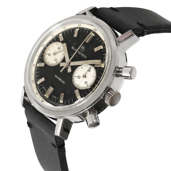 107516 lv 9d9148e8 7b4b 42a7 925e 808f9549583b Bucherer Chrono Chrono Mens Vintage Watch in Stainless Steel