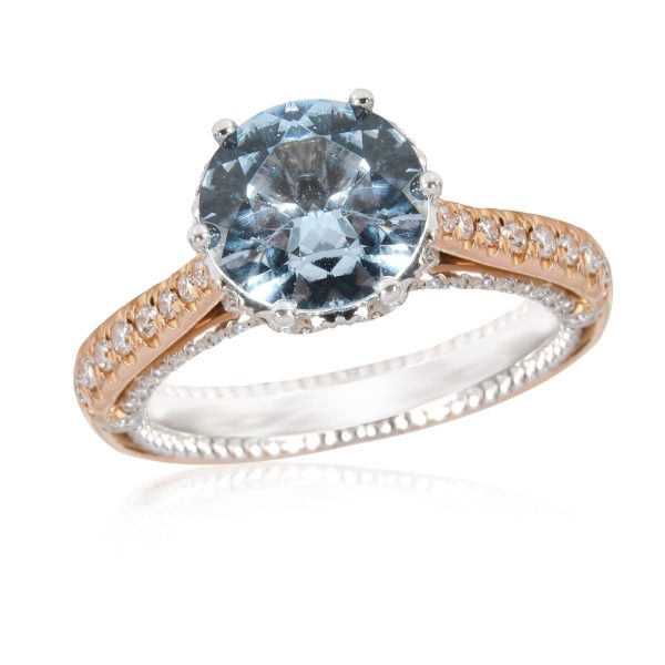 107608 av Verragio Blue Topaz Diamond Engagement Ring in Sky Blue 06 CTW