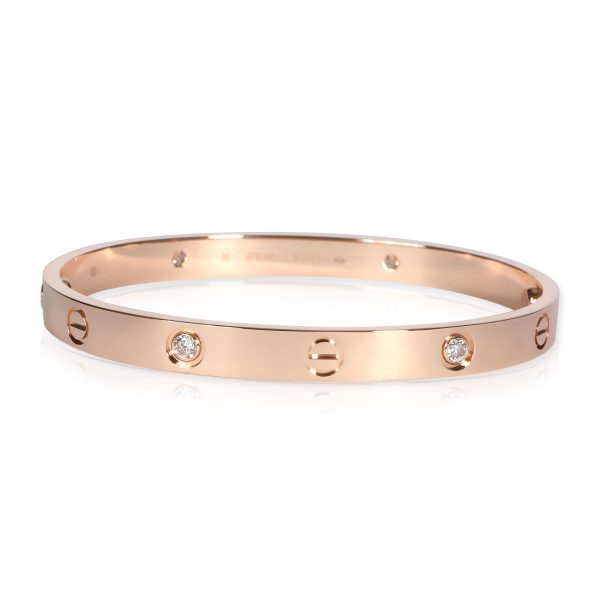 Cartier Love Diamond Bracelet in 18K Rose Gold Cartier Love Diamond Bracelet in 18K Rose Gold